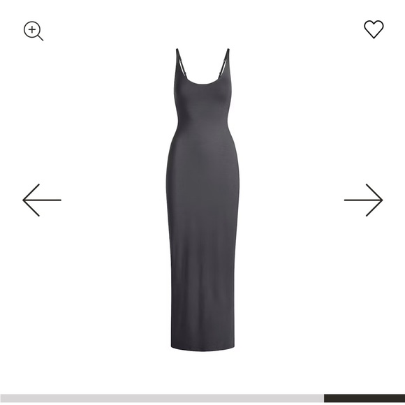 SKIMS Black Maxi Dress - Picture 1 of 2